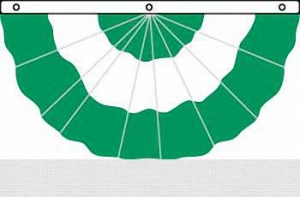 Nylon Pleated 3 Stripe fans