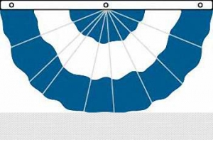 Nylon Pleated 3 Stripe Fans