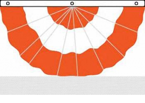 Nylon Pleated 3 Stripe Fans