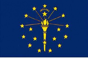 Indiana State Flag