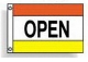 Open (red white yellow)