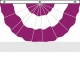 Nylon Pleated 3 Stripe Fan