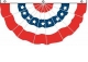 Cotton Pleated Fans with stars