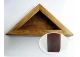 Maple Finish Flag Case